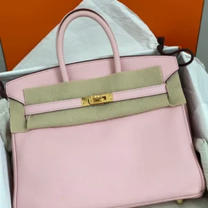 Hermes Birkin 25 Rose Sakura Epsom