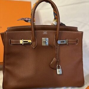 Hermes Birkin 35 Gold