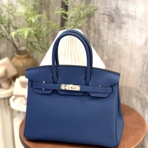 Hermes Birkin 40 Bleu Electrique