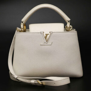 LV Capucines BB Blanc Taurillon