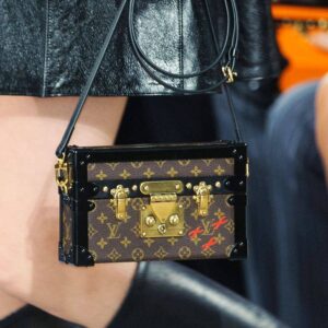 LV Petite Malle Monogram Chain