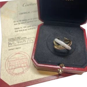 Cartier Trinity Bague Tricolor