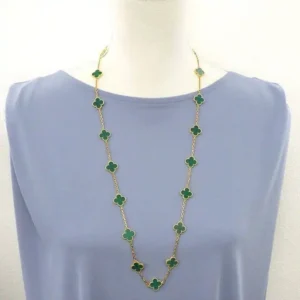 Van Cleef Alhambra 20 Motifs Malachite